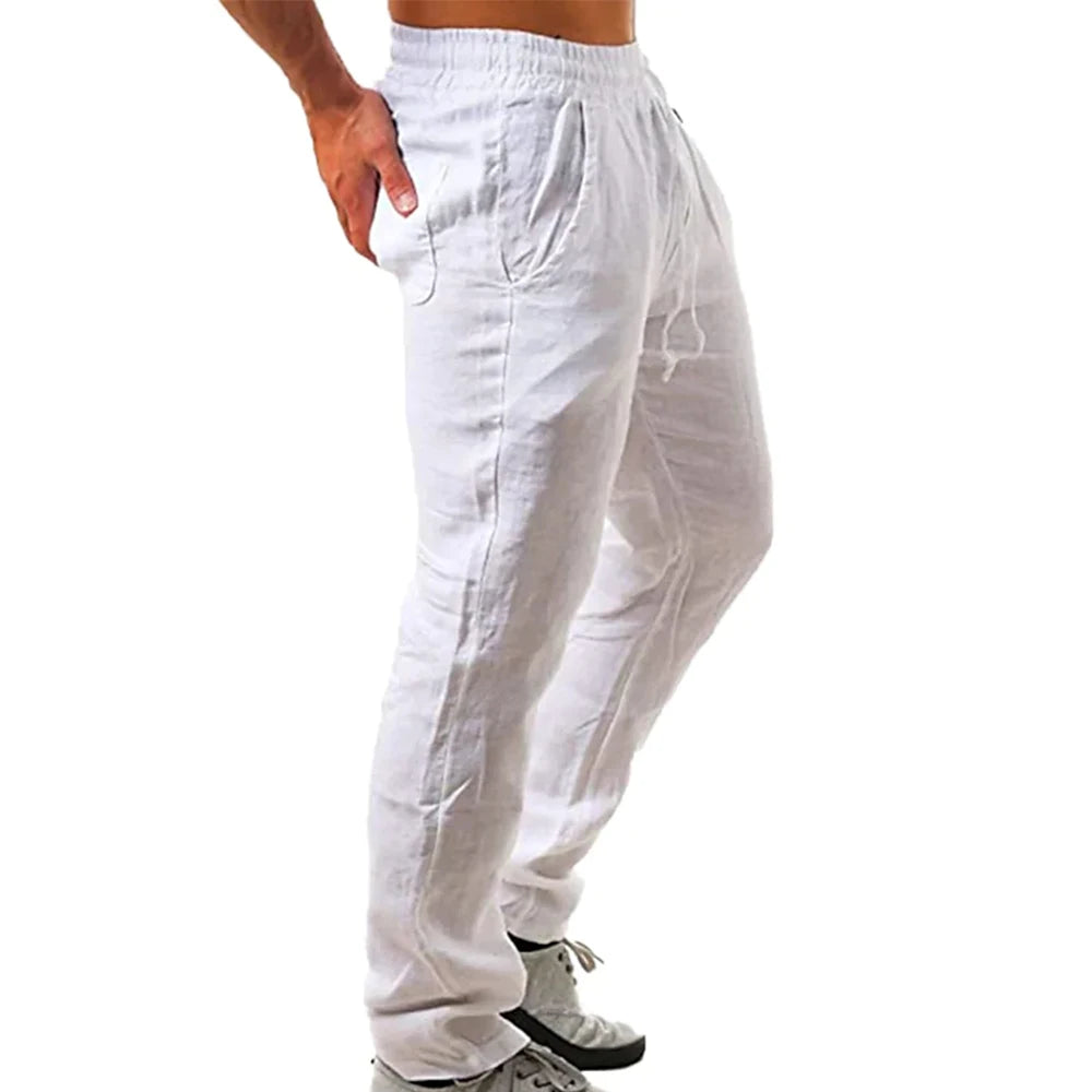 Coastal Thread Linen Flex Pants Lightweight Streetwear