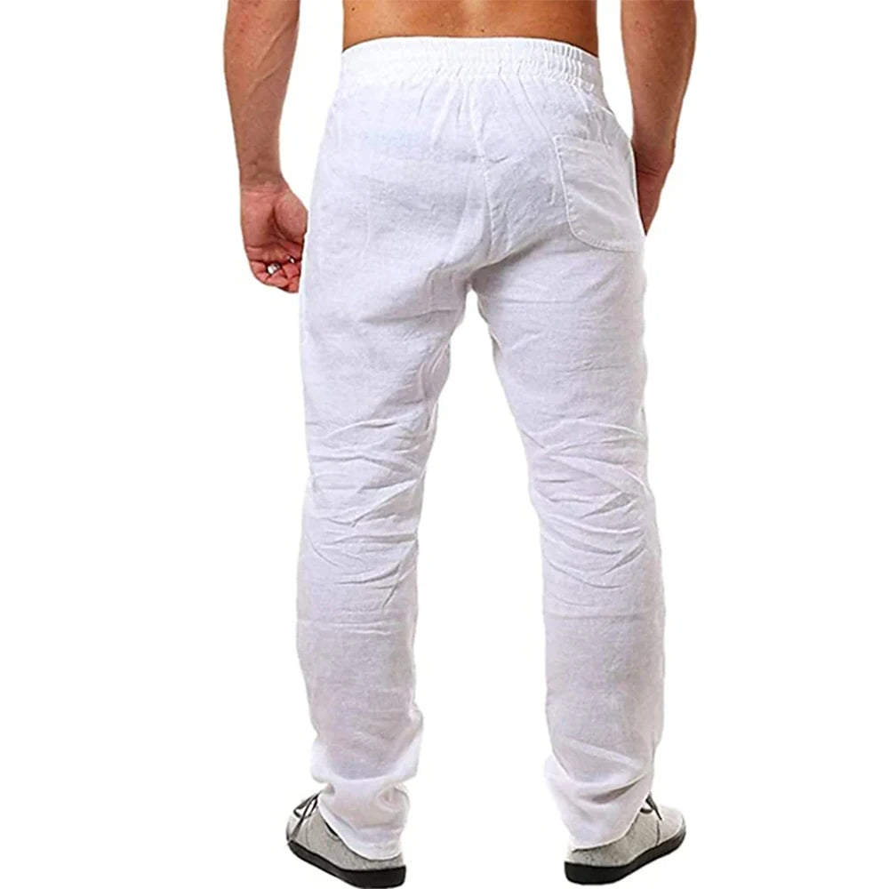 Coastal Thread Linen Flex Pants Lightweight Streetwear