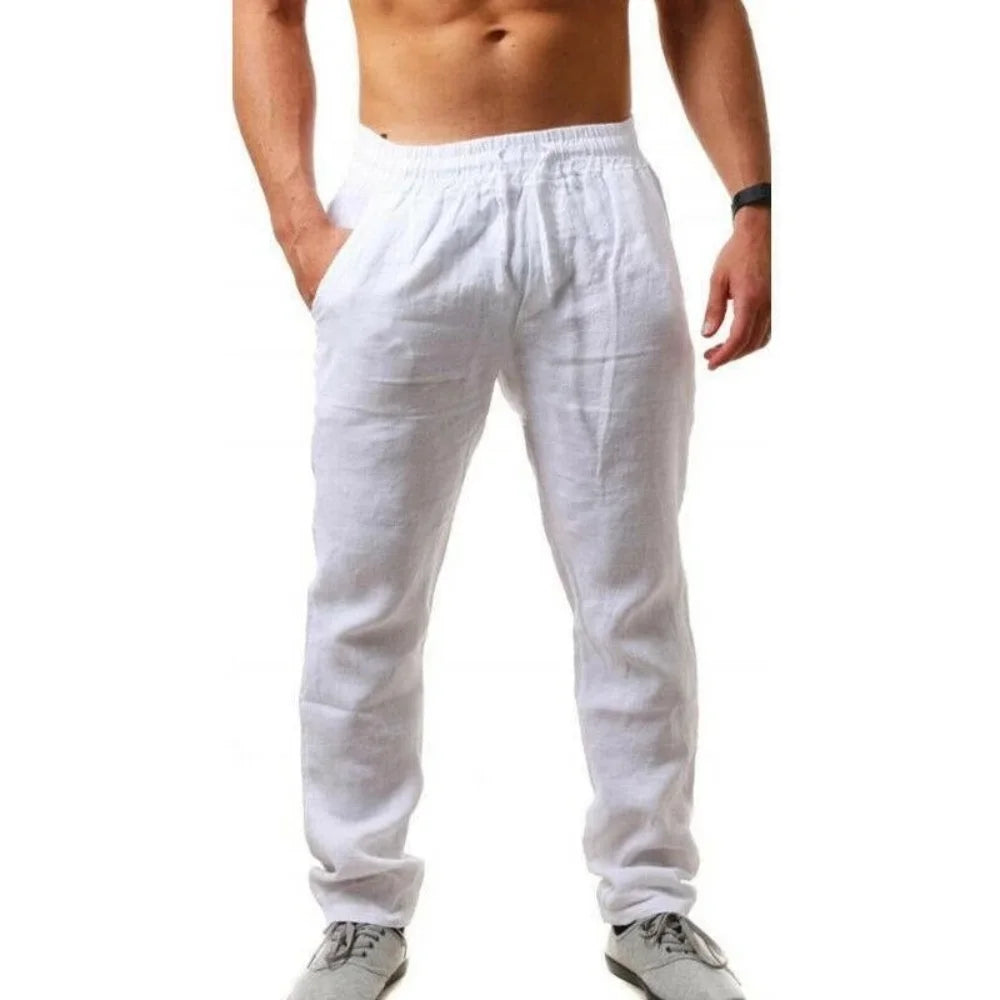 Coastal Thread Linen Flex Pants Lightweight Streetwear