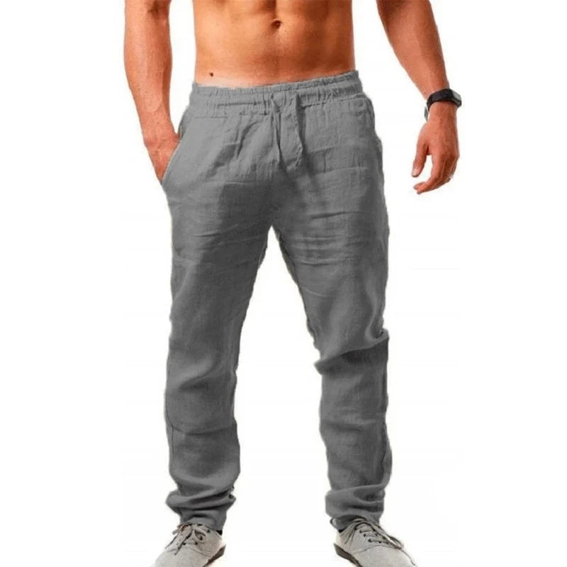 Coastal Thread Linen Flex Pants Lightweight Streetwear