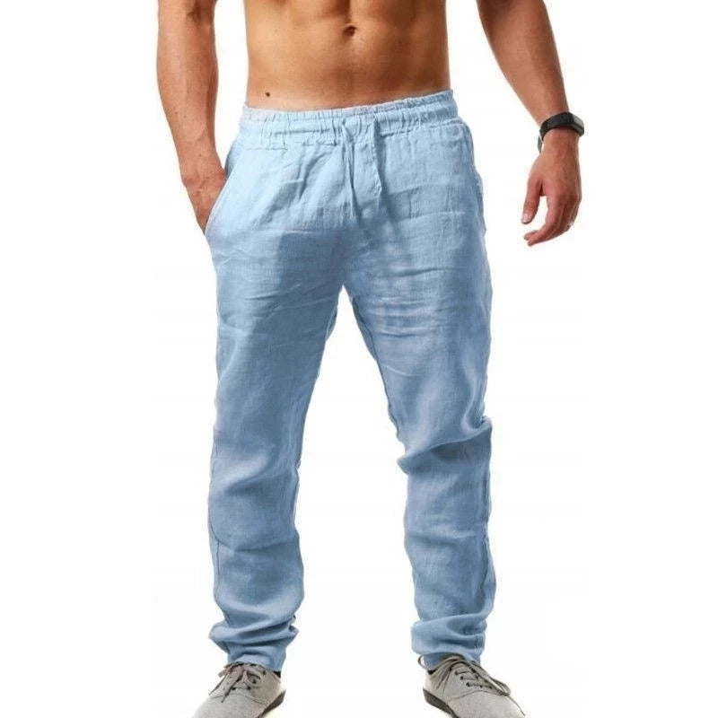 Coastal Thread Linen Flex Pants Lightweight Streetwear