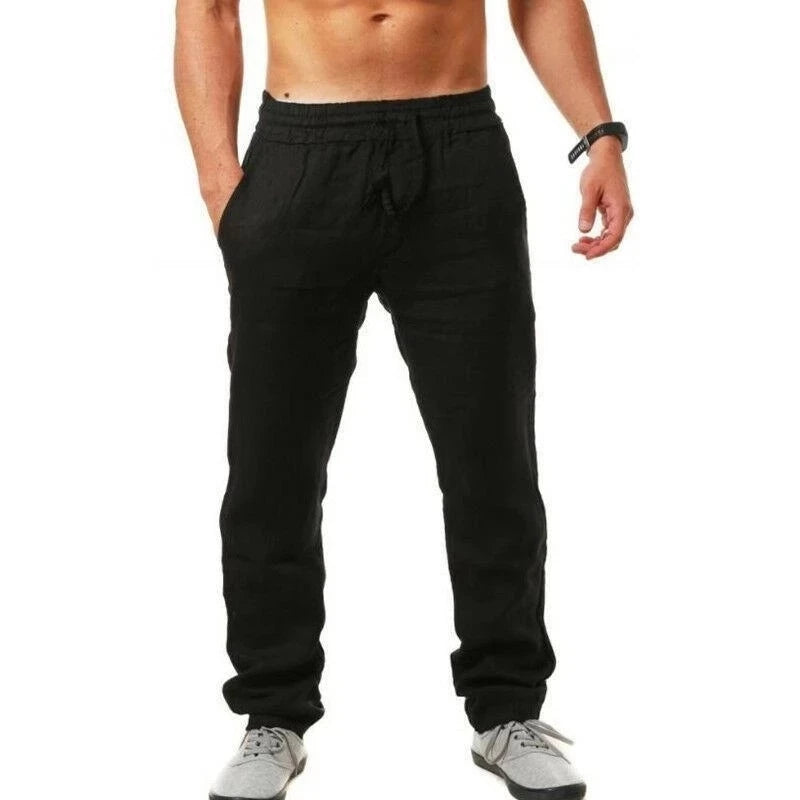 Coastal Thread Linen Flex Pants Lightweight Streetwear