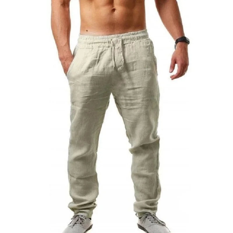 Coastal Thread Linen Flex Pants Lightweight Streetwear