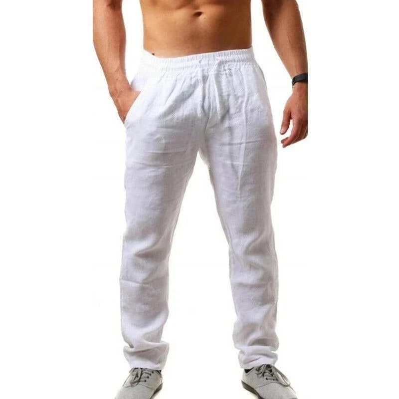 Coastal Thread Linen Flex Pants Lightweight Streetwear